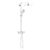 Coloana de dus Grohe Rainshower System 310 cu baterie termostatata  101cm  9 5l/min  crom