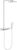 Coloana de dus Grohe Rainshower System SmartControl Duo 360 cu baterie termostatata  moon white