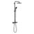 Coloana de dus Grohe Vitalio Start System 250 cu baterie termostatata  9.5 l/min  matt black