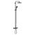 Coloana de dus Grohe Vitalio Start System 250 cu baterie termostatata  matte black