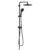 Coloana de dus Grohe Vitalio  Start System 250 cu divertor  fara baterie  matte black