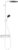 Coloana de dus Hansgrohe Pulsify S 260 1jet EcoSmart  cu baterie termostatata ShowerTablet Select 400  alb mat