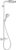 Coloana de dus Hansgrohe Raindance Select S 240 PowderRain 1jet cu baterie termostatata  crom