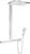Coloana de dus Hansgrohe Rainmaker Select 460 3 jet alb-crom  cu baterie termostatata ShowerTablet Select 700