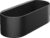 Cos adanc Hansgrohe WallStoris cu fixare pe bara suport  negru mat