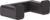 Cuier baie dublu Hansgrohe AddStoris  negru mat