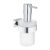 Dozator sapun lichid cu suport de perete Grohe Essentials Cube  crom