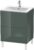 Dulap baza pe pardoseala Duravit L-Cube cu doua sertare 62cm gri Dolomiti lucios