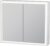 Dulap cu oglinda Duravit L-Cube 800 cu iluminare LED si 2 rafturi sticla