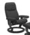 Fotoliu recliner Stressless Consul Classic M cadru gri tapiterie textil Calido Dark Grey