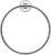Inel port prosop Duravit Starck T  crom