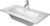 Lavoar Duravit ME by Starck Compact 83x40cm  montare pe mobilier
