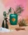 Lumanare parfumata My Jolie Candle Les Essentielles Christmas Frosted fir 200g + bratara aurie decor rosu