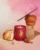 Lumanare parfumata My Jolie Candle Les Essentielles Christmas Gourmet brioche 200g + bratara aurie decor rosu