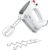 Mixer de mana Bosch MFQ22100 CleverMixx 375W 4 viteze + Turbo motor DC alb