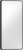 Oglinda Hansgrohe Xarita Lite Q 36x70cm iluminare LED orizontala negru mat