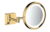 Oglinda cosmetica cu brat Hansgrohe Logis AddStoris x3 16cm iluminat LED gold optic lustruit RESIGILAT