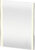 Oglinda cu iluminare LED Duravit XSquare 60x80cm senzor IP44