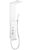 Panel dus Hansgrohe Raindance Lift cu baterie termostatata  alb/crom