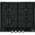Plita gaz incorporabila Franke Country FCH 604 3G TC ON C cu 4 arzatoare arzator tripla coroana gratare fonta Nero