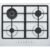 Plita gaz incorporabila Franke Smart 600 FHSM 604 3G DC XS C cu 4 arzatoare 60cm gratare fonta Inox