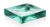Savoniera Kartell Boxy design Ludovica & Roberto Palomba  aquamarin