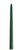 Set 12 lumanari conice La Francaise Colorama d22mm h29cm 8 ore verde