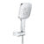 Set de dus Grohe Rainshower SmartActive 130 Cube cu agatatoare furtun 150cm si para de dus cu 3 jeturi crom