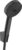 Set de dus Hansgrohe Pulsify Select 105 Relaxation cu 3 tipuri de jet agatatoare si furtun 1 25m negru mat EXPUS