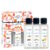 Set parfum pentru lampa catalitica Maison Berger Estival Triopack cu Fresh Spirit Zeste de Verveine Pure White Tea 3x 250ml