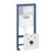 Set rezervor incastrat Grohe Rapid SL 4-in-1 cu cadru  garnitura fonoizolanta si clapeta Arena Cosmopolitan crom