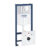 Set rezervor incastrat Grohe Rapid SL 4-in-1 cu cadru  garnitura fonoizolanta si clapeta Skate Air crom