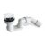 Sifon pentru cada fara preaplin Villeroy & Boch click-clack cu capac White Alpin