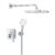 Sistem de dus incastrat Grohe Cubeo Tempesta 250 cu doi consumatori crom