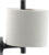 Suport rezerva hartie igienica Duravit Starck T  negru mat