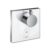 Termostat Hansgrohe ShowerSelect Glass HighFlow cu o functie si un consumator montaj incastrat necesita corp ingropat alb-crom
