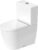 Vas WC Duravit Me By Starck back-to-wall  37x65cm  pentru rezervor asezat